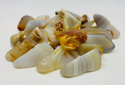 Agate Tumbled Natural Crystals by the pound ZenMeGifts