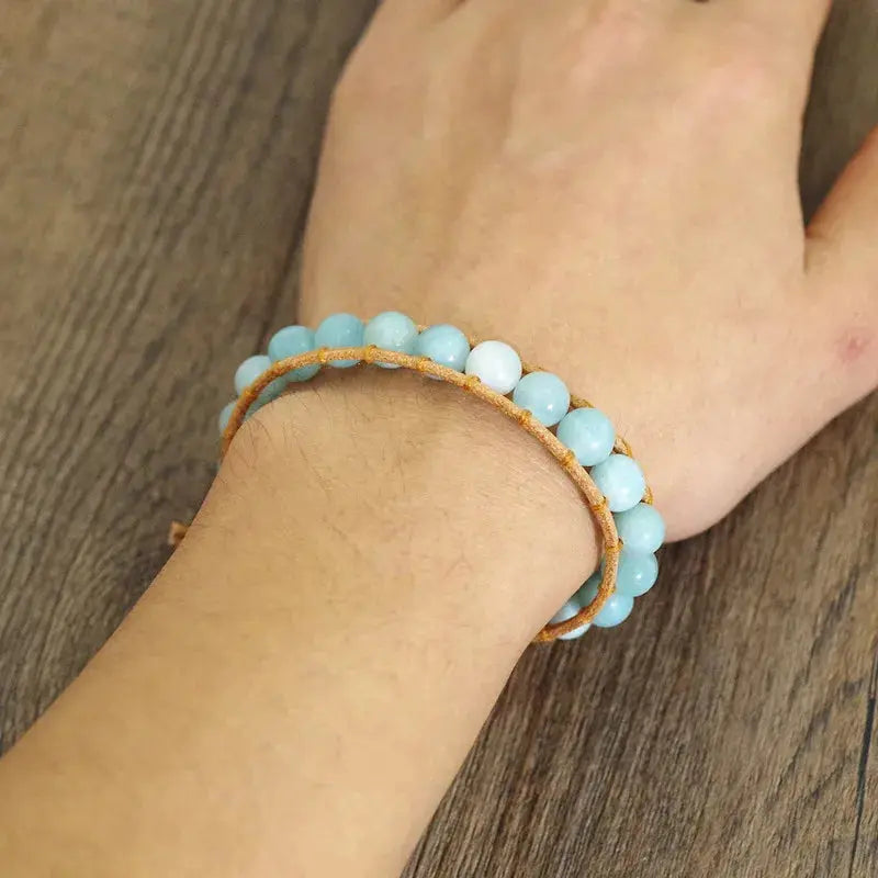 Amazonite Bead Handmade Bracelet ZenMeGifts