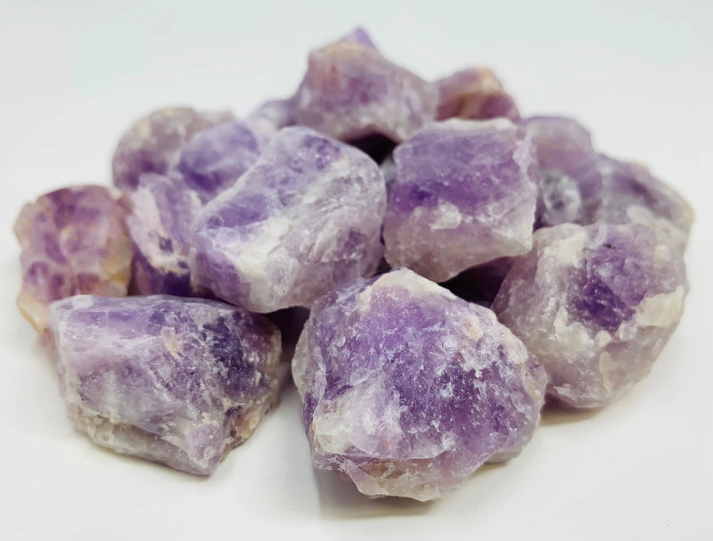 Amethyst Rough Natural Crystals by the pound - ZenMeGifts