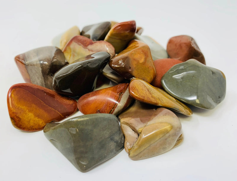 Desert Jasper Tumbled Natural Crystals by the pound - ZenMeGifts