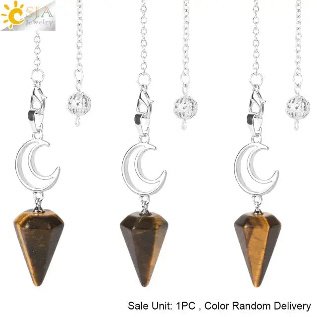 Esoterics Crystal Pendulum for Divination ZenMeGifts