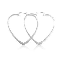 Heart Snap Hoop Earrings - ZenMeGifts