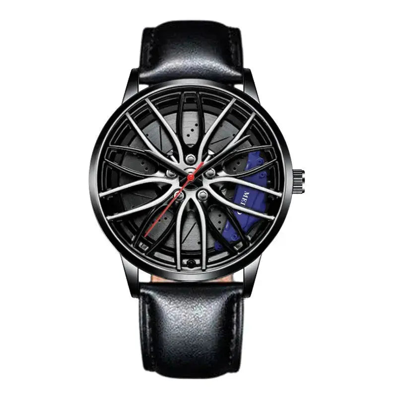 Men's Sleek Wheel-Inspired Watch ZenMeGifts