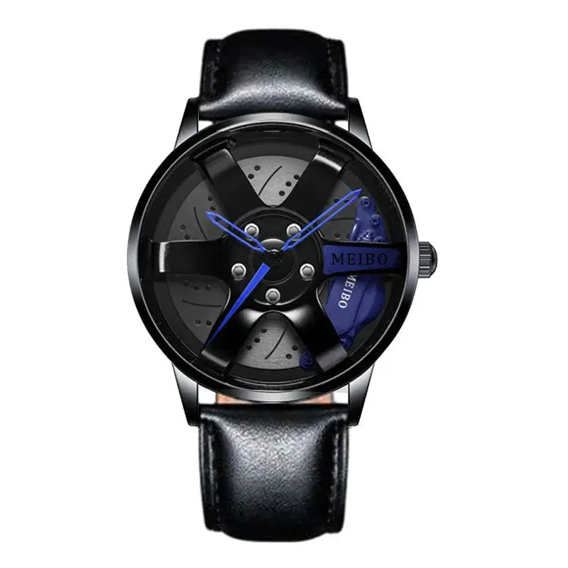 Men's Sleek Wheel-Inspired Watch ZenMeGifts