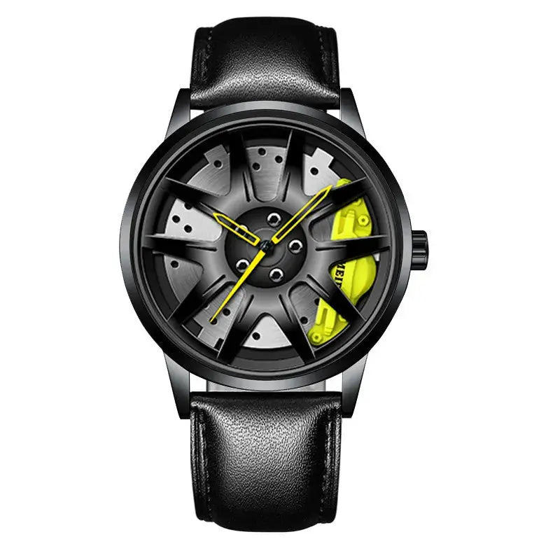 Men's Sleek Wheel-Inspired Watch ZenMeGifts