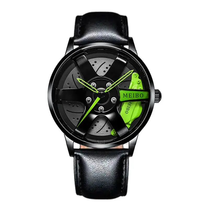 Men's Sleek Wheel-Inspired Watch ZenMeGifts