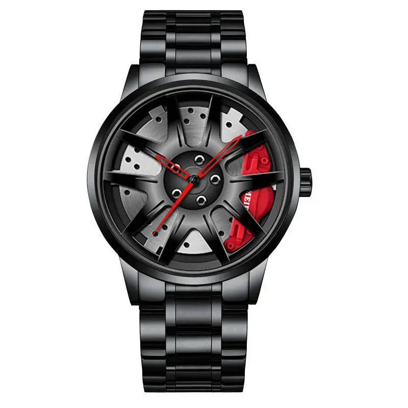 Men's Sleek Wheel-Inspired Watch ZenMeGifts