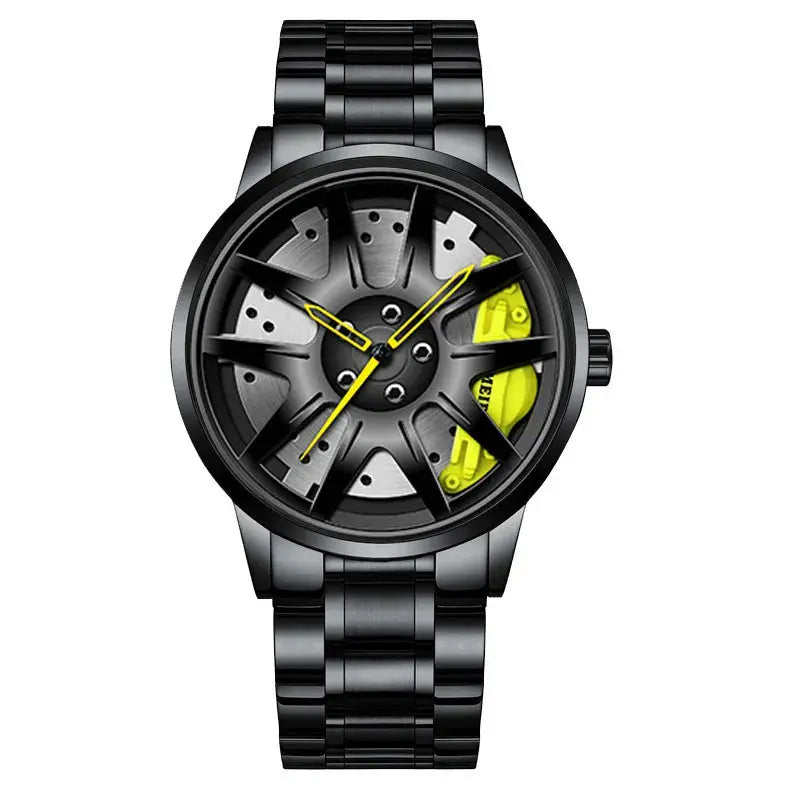 Men's Sleek Wheel-Inspired Watch ZenMeGifts