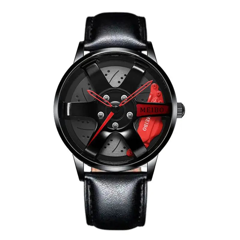 Men's Sleek Wheel-Inspired Watch ZenMeGifts