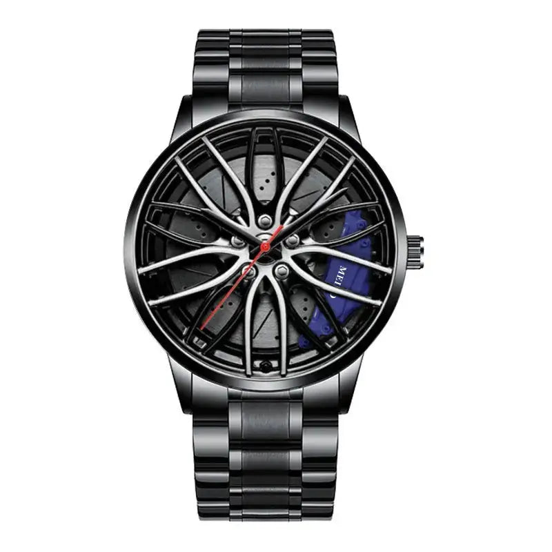 Men's Sleek Wheel-Inspired Watch ZenMeGifts