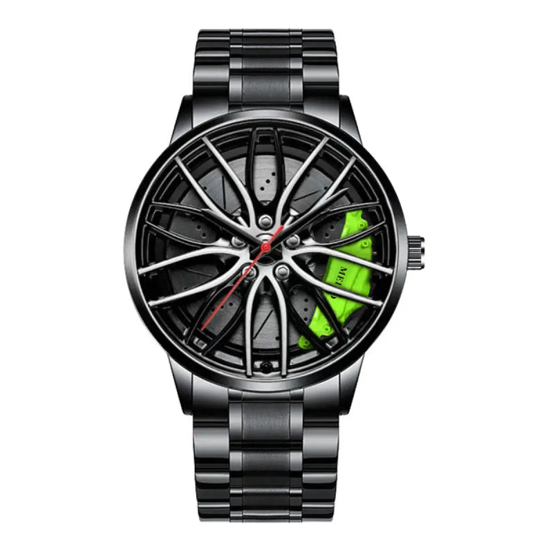 Men's Sleek Wheel-Inspired Watch ZenMeGifts