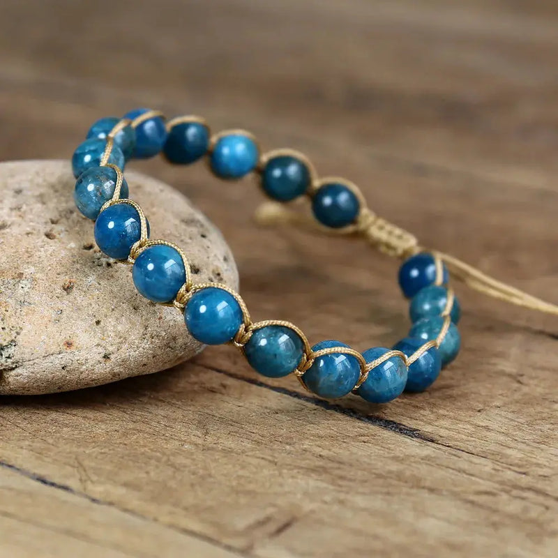 Natural Apatite Handmade Bracelet ZenMeGifts