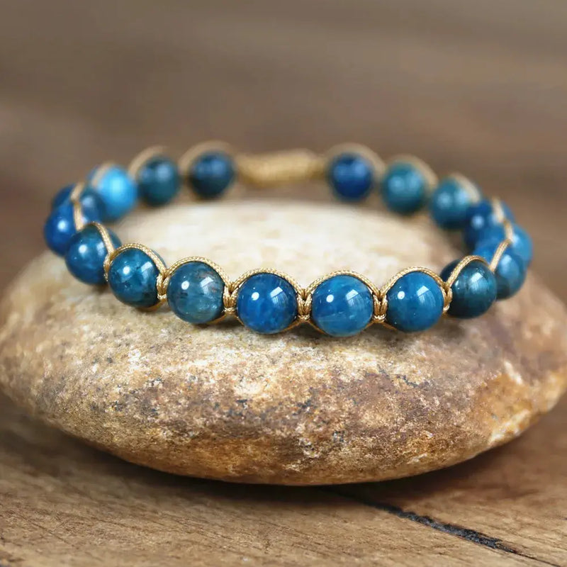 Natural Apatite Handmade Bracelet ZenMeGifts