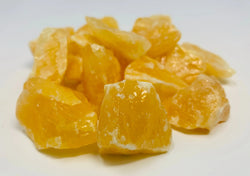 Orange Calcite Rough Natural Crystals by the pound - ZenMeGifts