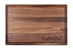 Personalized Custom Engraved Cutting Board (Walnut) ZenMeGifts