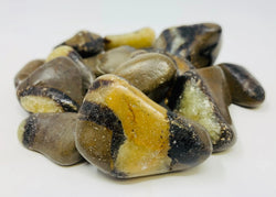 Septarian Tumbled Natural Crystals by the pound - ZenMeGifts