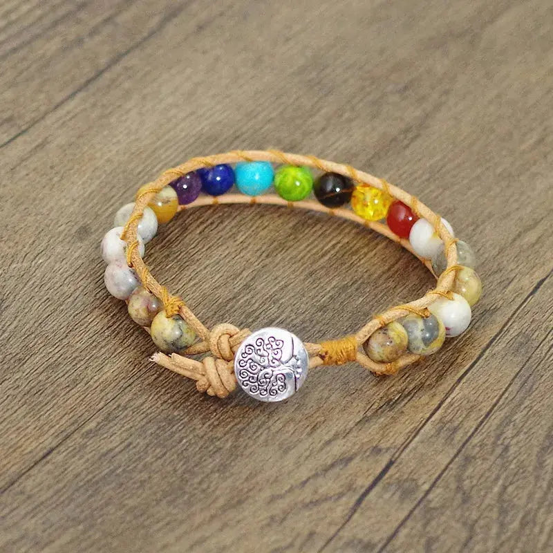 Tara’s Handmade Natural Crystal Bracelet - ZenMeGifts